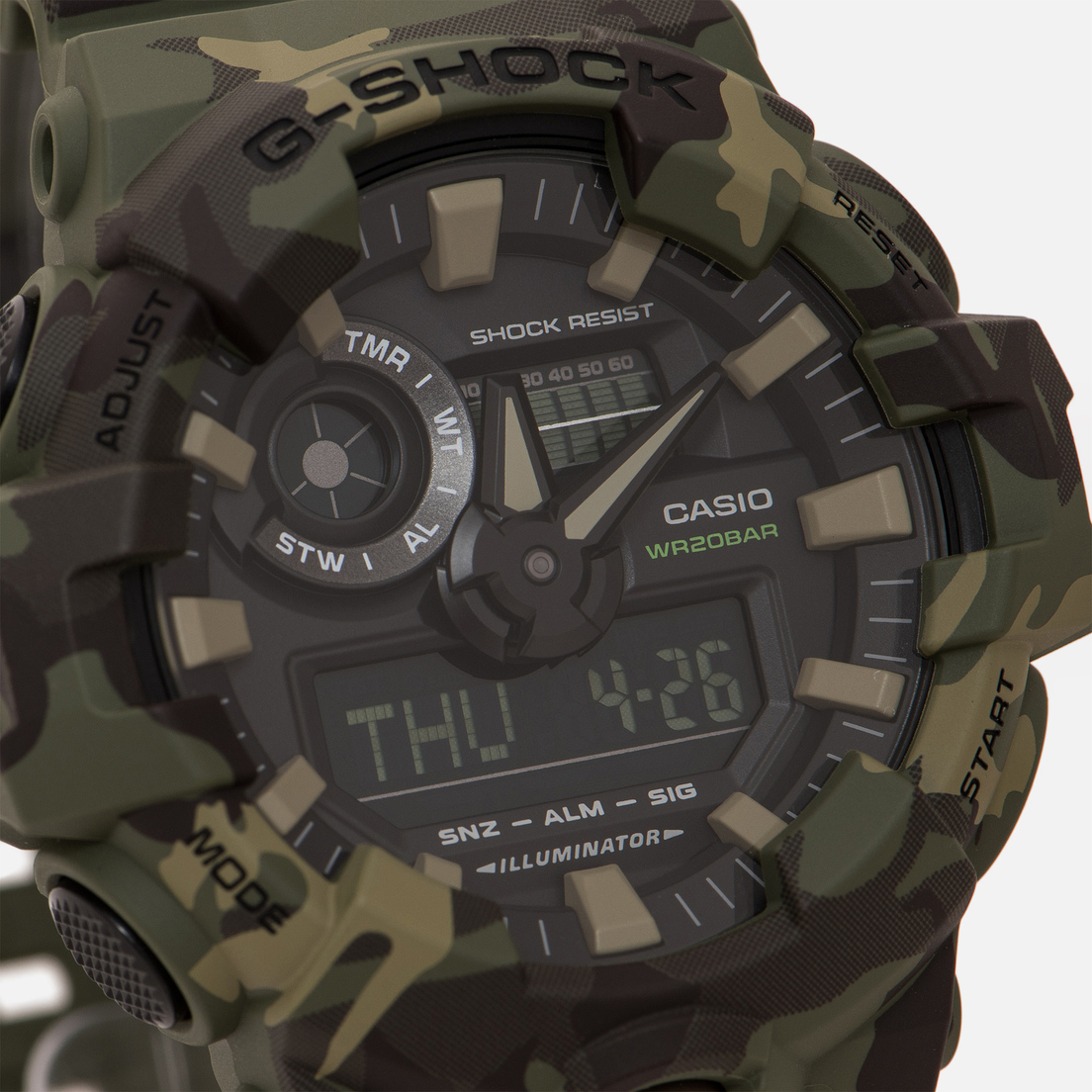 CASIO Наручные часы G-SHOCK GA-700CM-3A Camouflage Series