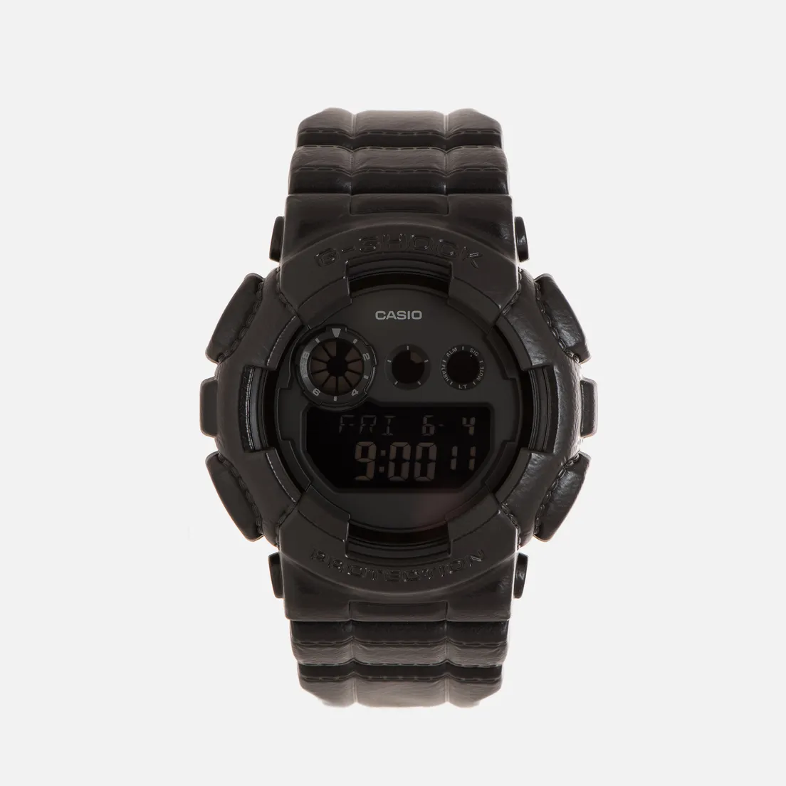 CASIO Наручные часы G-SHOCK GD-120BT-1E Black Leather Texture Series
