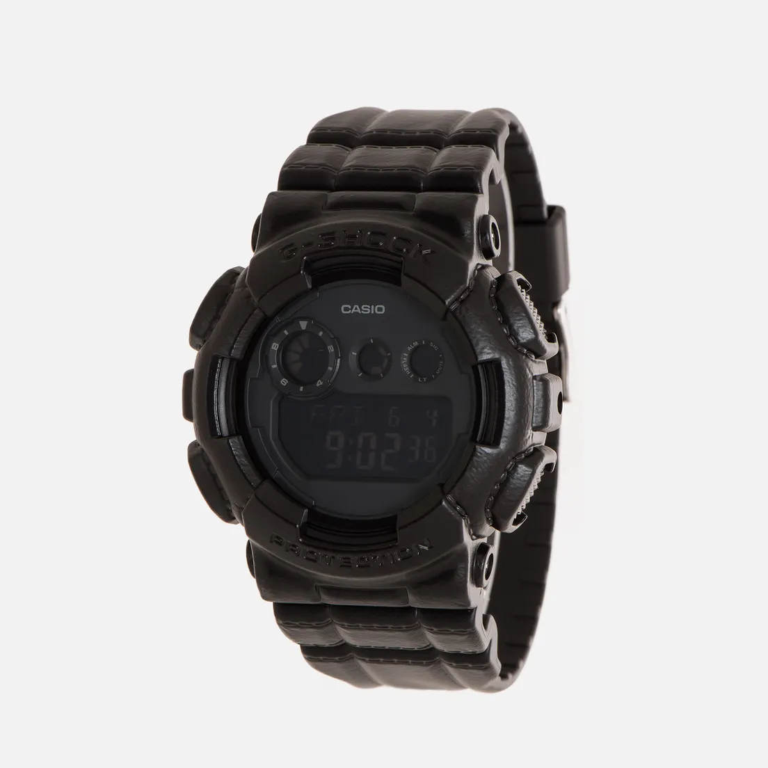 CASIO Наручные часы G-SHOCK GD-120BT-1E Black Leather Texture Series
