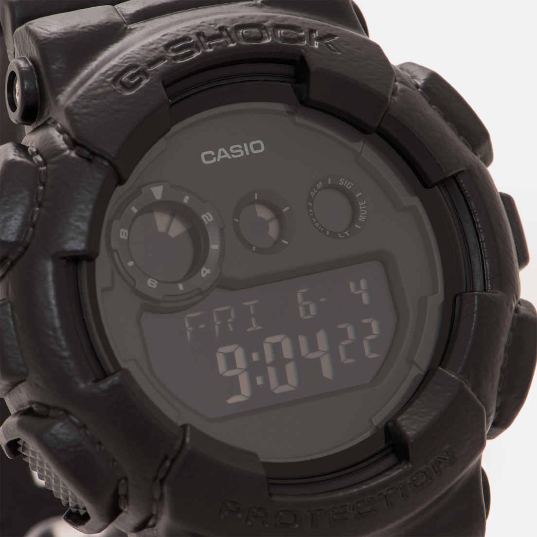 CASIO Наручные часы G-SHOCK GD-120BT-1E Black Leather Texture Series