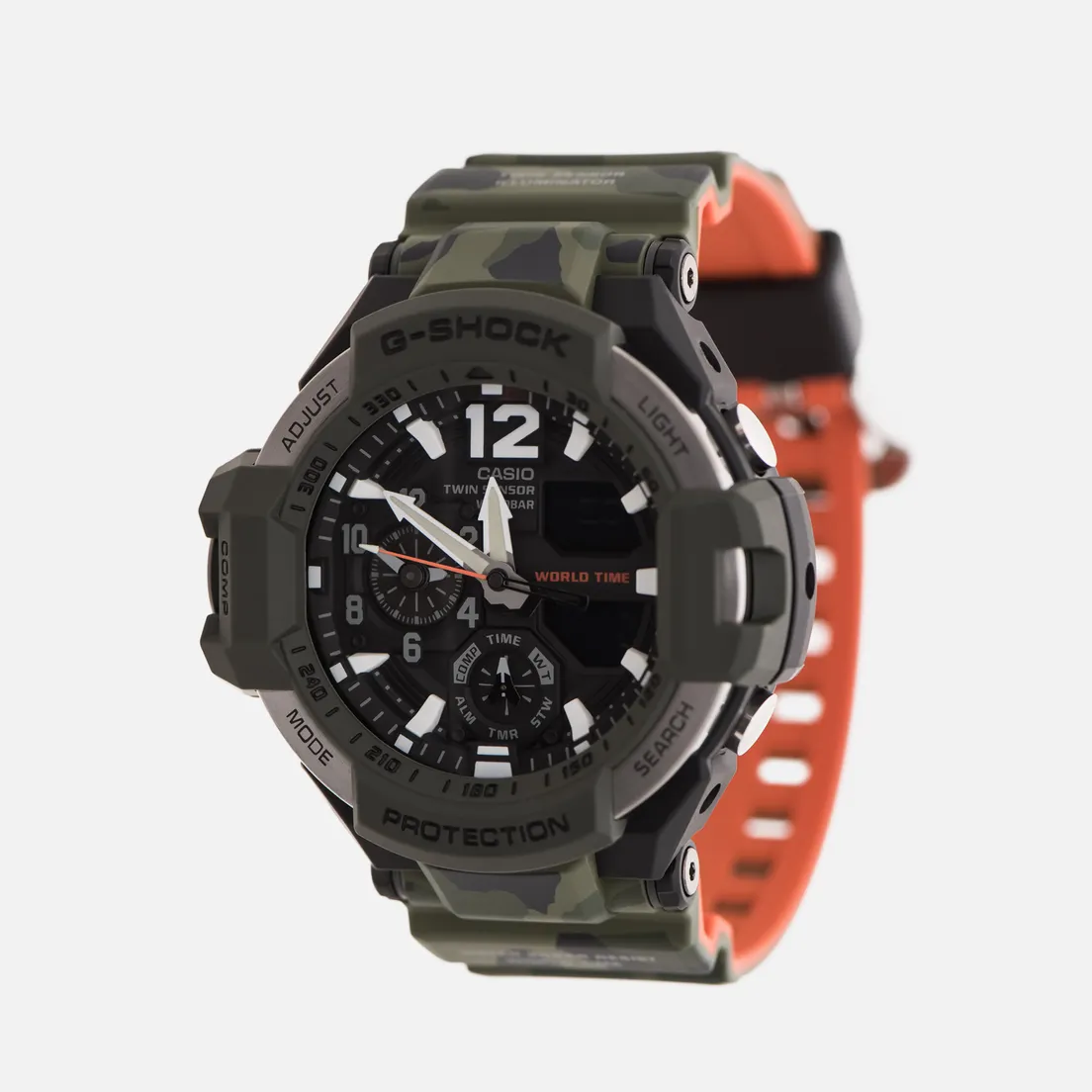 CASIO Наручные часы G-SHOCK Master GA-1100SC-3A Gravitymaster Series
