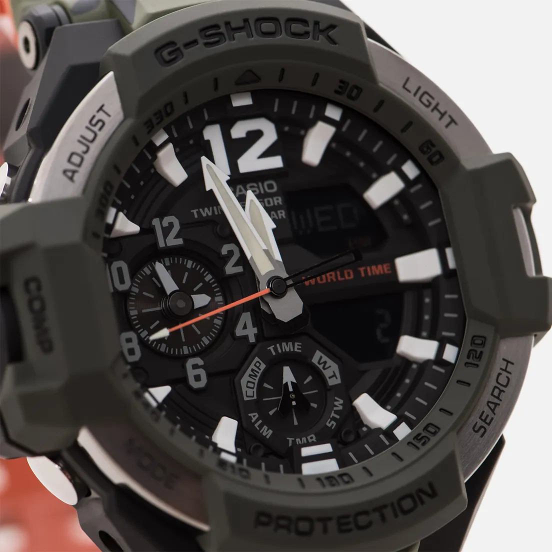 CASIO Наручные часы G-SHOCK Master GA-1100SC-3A Gravitymaster Series