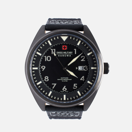 Мужские наручные часы Swiss Military Hanowa Hanowa Avio Line Black/Silver