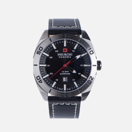 Мужские наручные часы Swiss Military Hanowa Champ Silver/Black