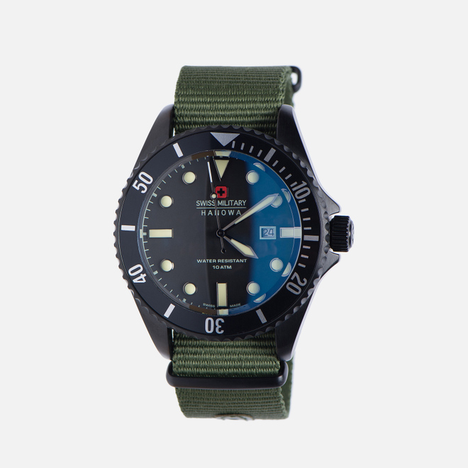 Наручные часы Swiss Military Hanowa Sea Lion Set Black/Green