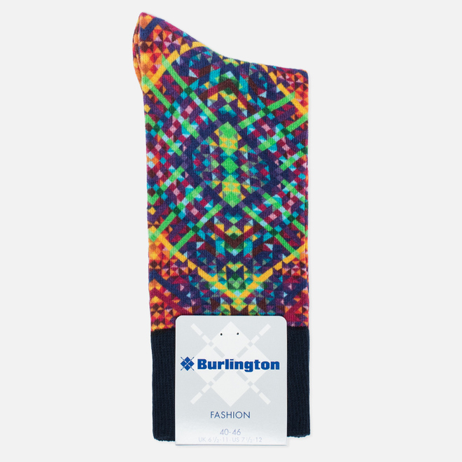 Носки Burlington Graphic Print Dark Navy