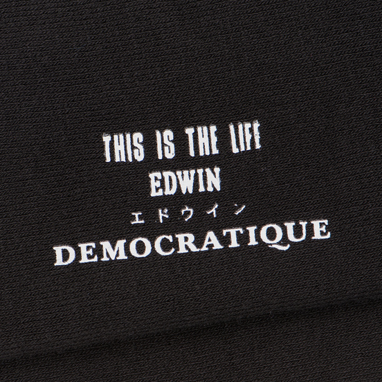 Носки Edwin x Democratique Socks Tube Black