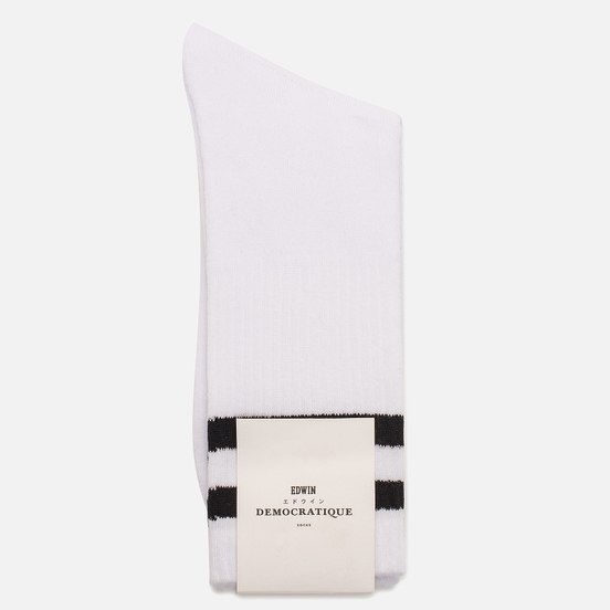 Носки Edwin x Democratique Socks Tube White