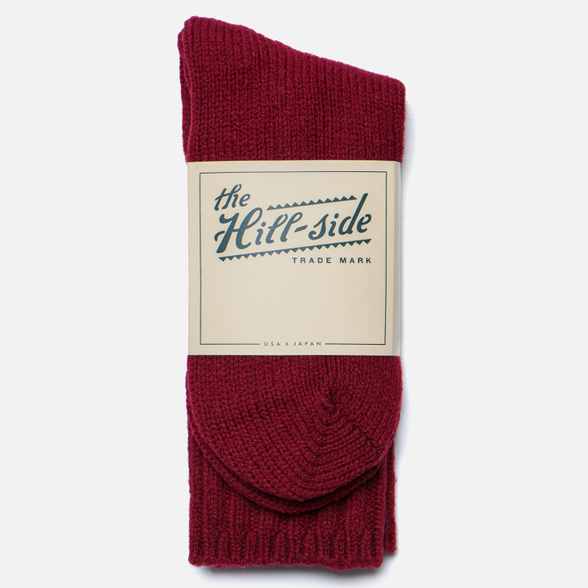 Носки The Hill-Side Merino Wool Ragg Red