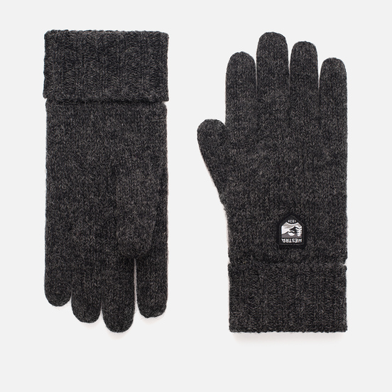 Мужские перчатки Hestra Basic Wool Charcoal