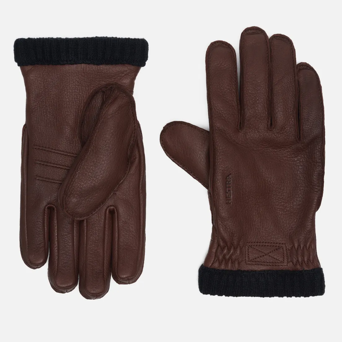 Hestra Мужские перчатки Deerskin Primaloft Ribbed