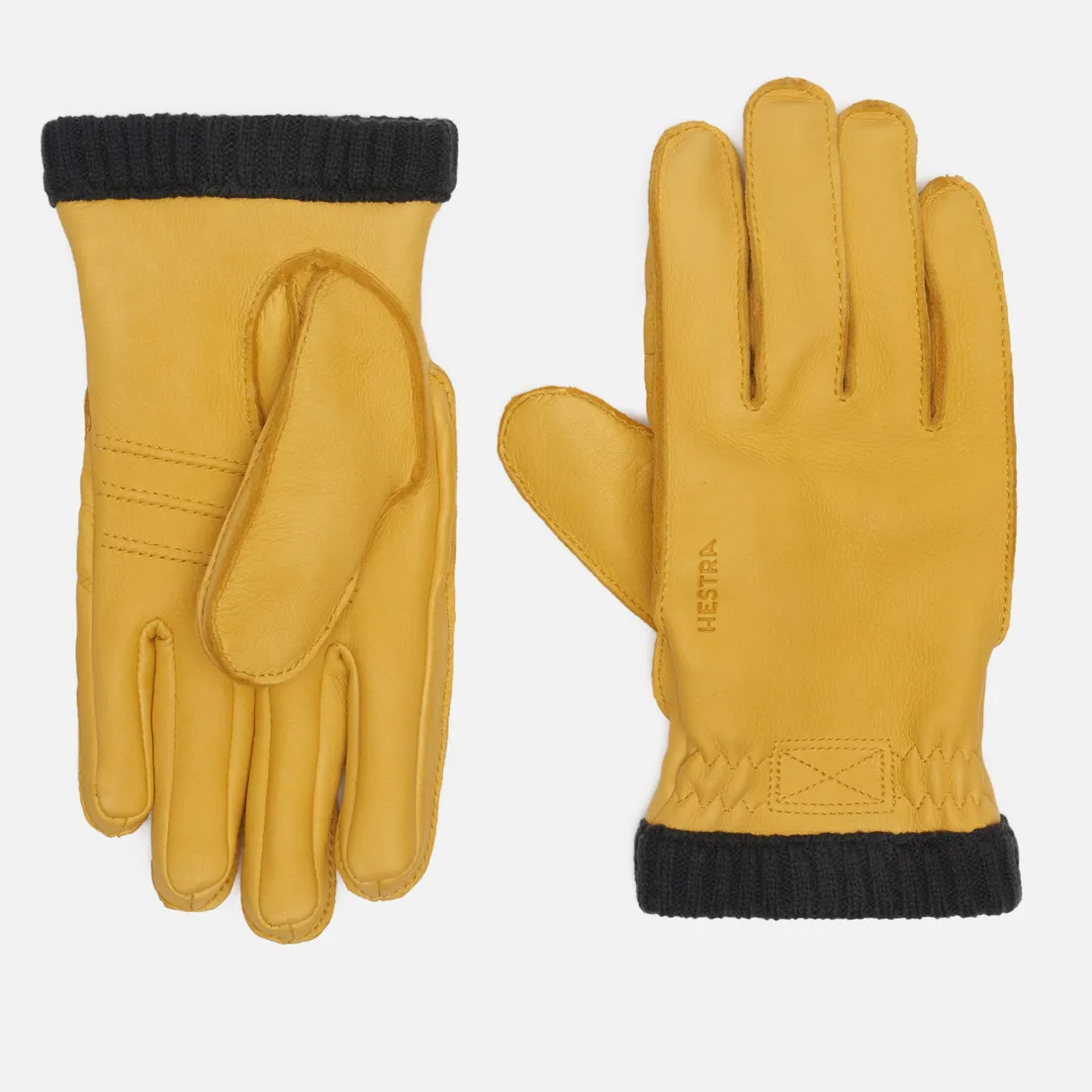 Hestra Мужские перчатки Deerskin Primaloft Ribbed