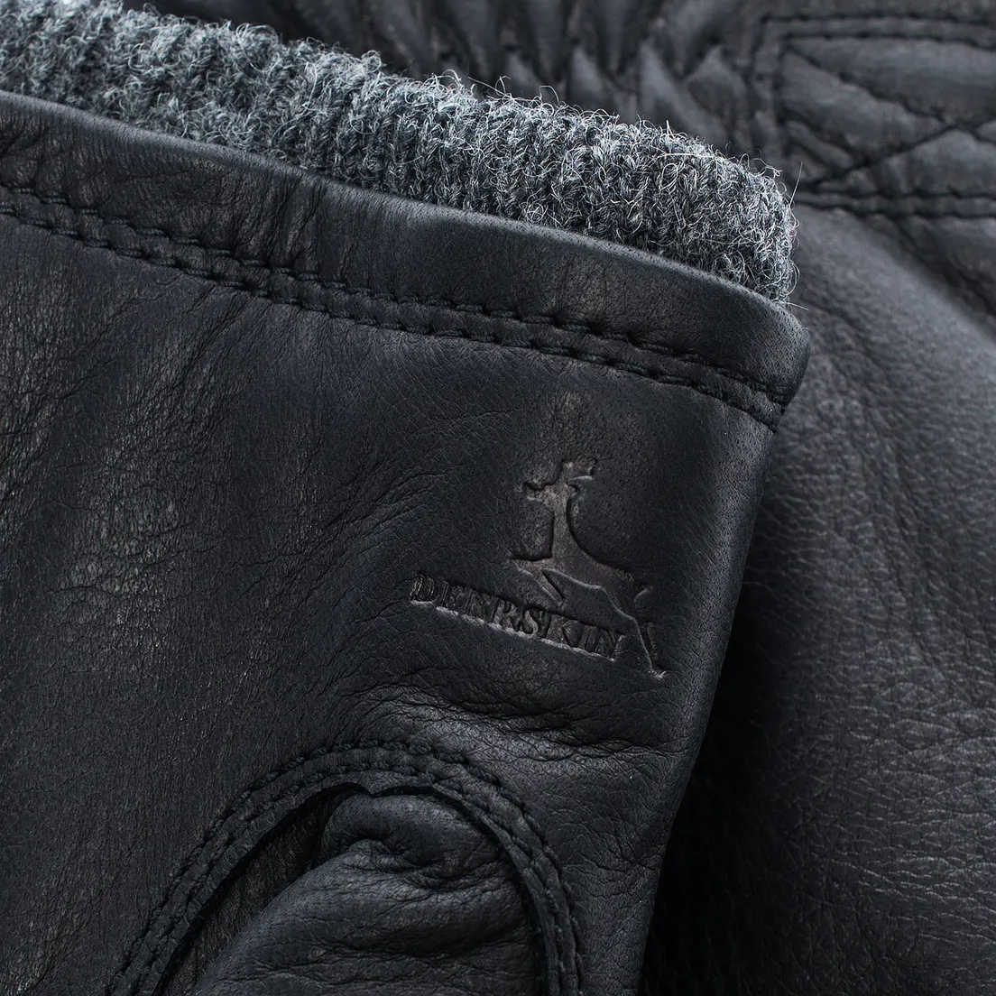 Hestra Мужские перчатки Deerskin Swisswool Rib Cuff