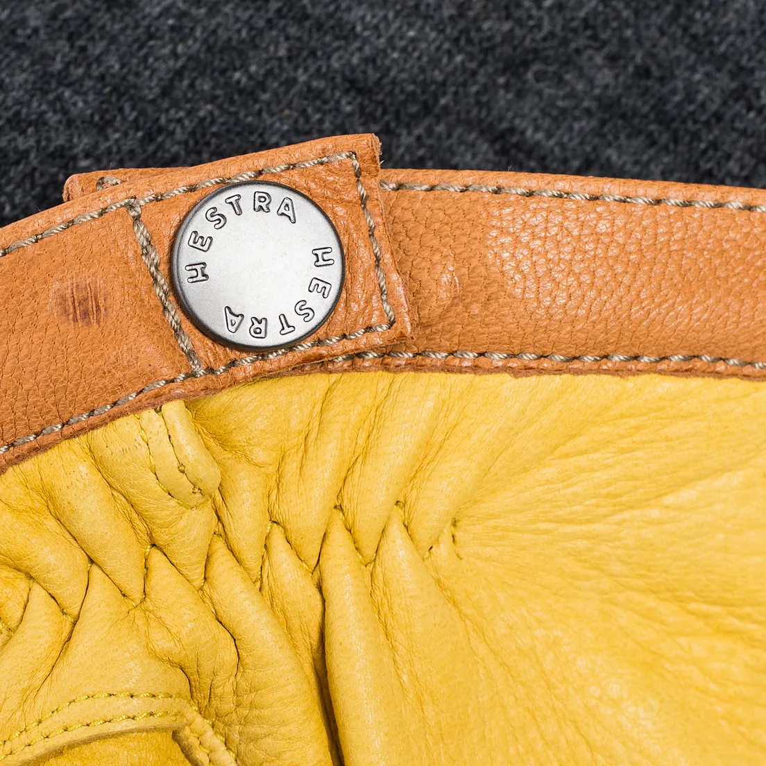 Hestra Мужские перчатки Deerskin Wool Tricot