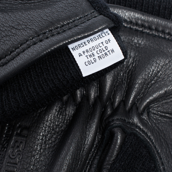 Перчатки Norse Projects x Hestra Svante Black