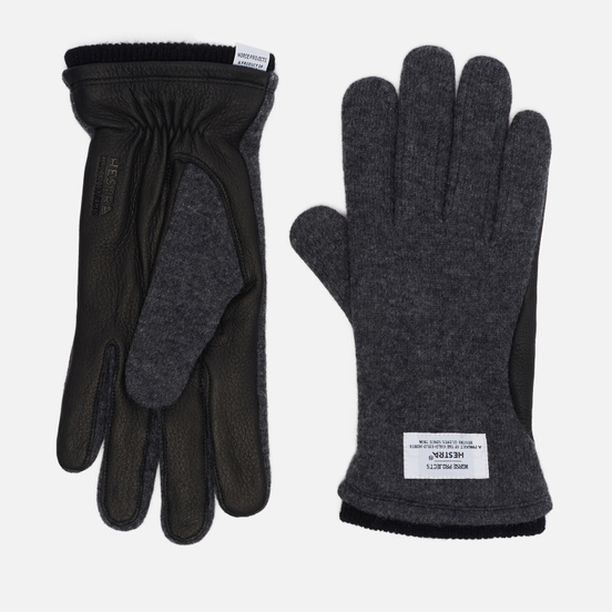 Перчатки Norse Projects x Hestra Svante Charcoal