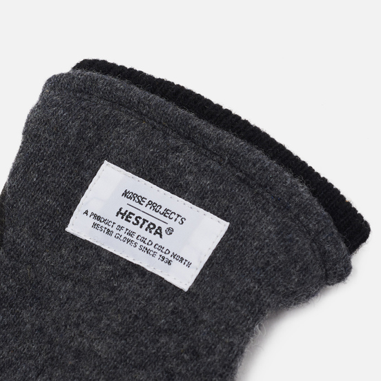Перчатки Norse Projects x Hestra Svante Charcoal