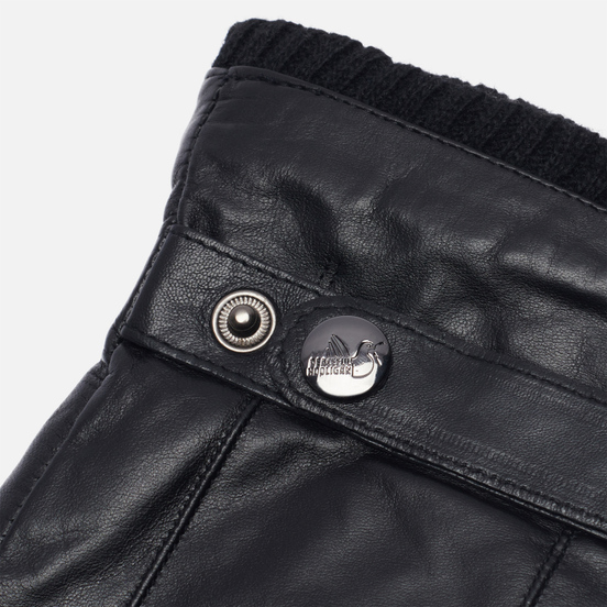 Перчатки Peaceful Hooligan Leather Black
