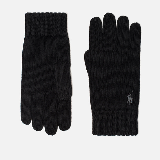Перчатки Polo Ralph Lauren Merino Wool Black