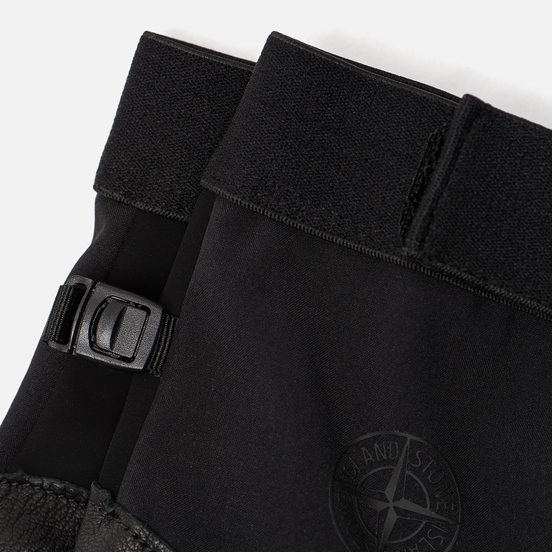 Перчатки Stone Island Soft Shell-R Black