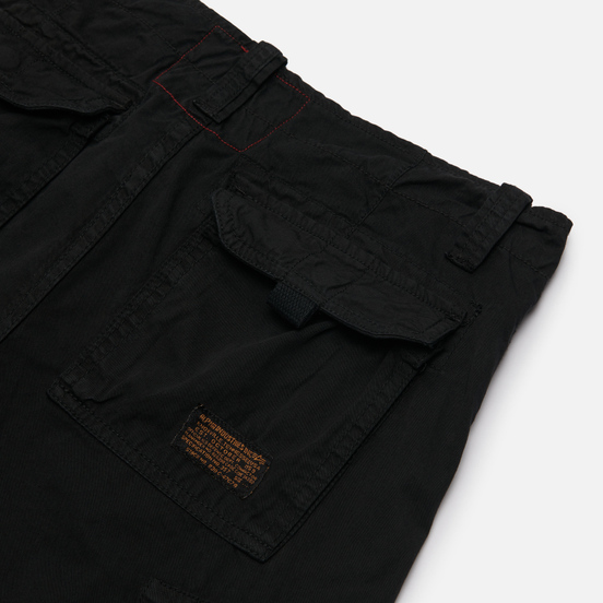 Мужские шорты Alpha Industries Jet Cargo Black