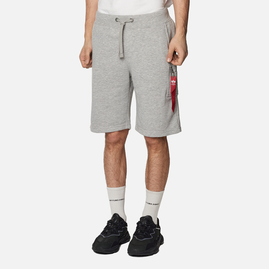 Мужские шорты Alpha Industries X-Fit Cargo Grey Heather