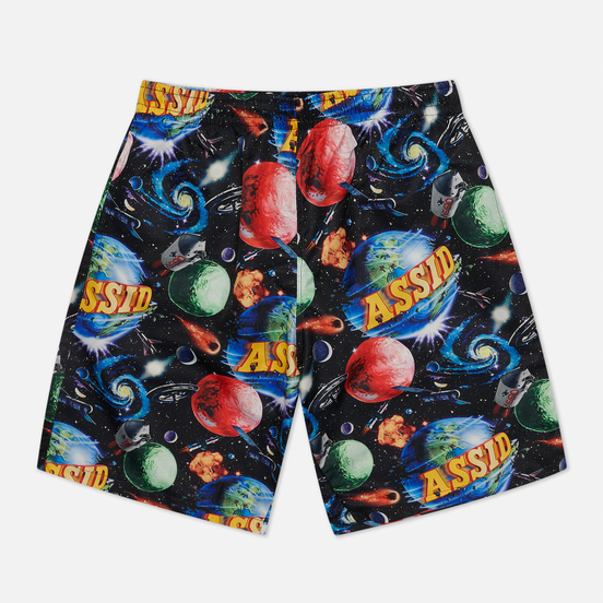 Мужские шорты ASSID Bad World Black/Multicolor