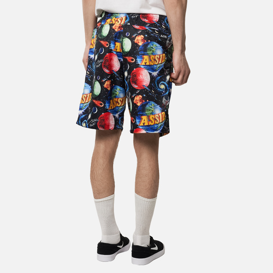 Мужские шорты ASSID Bad World Black/Multicolor