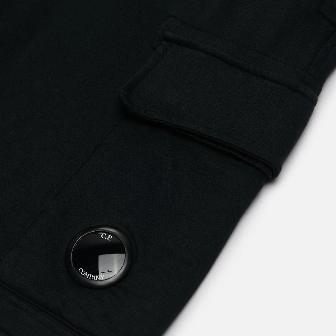 C.P. Company Мужские шорты Garment Dyed Light Fleece Lens