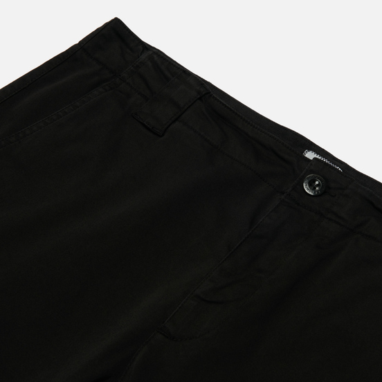 Мужские шорты C.P. Company Garment Dyed Stretch Sateen Cargo Black