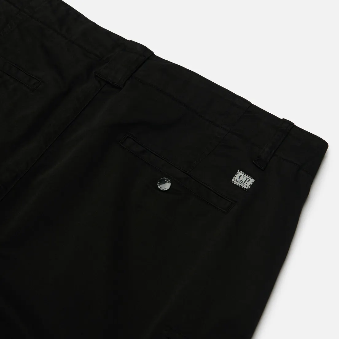 C.P. Company Мужские шорты Garment Dyed Stretch Sateen Cargo