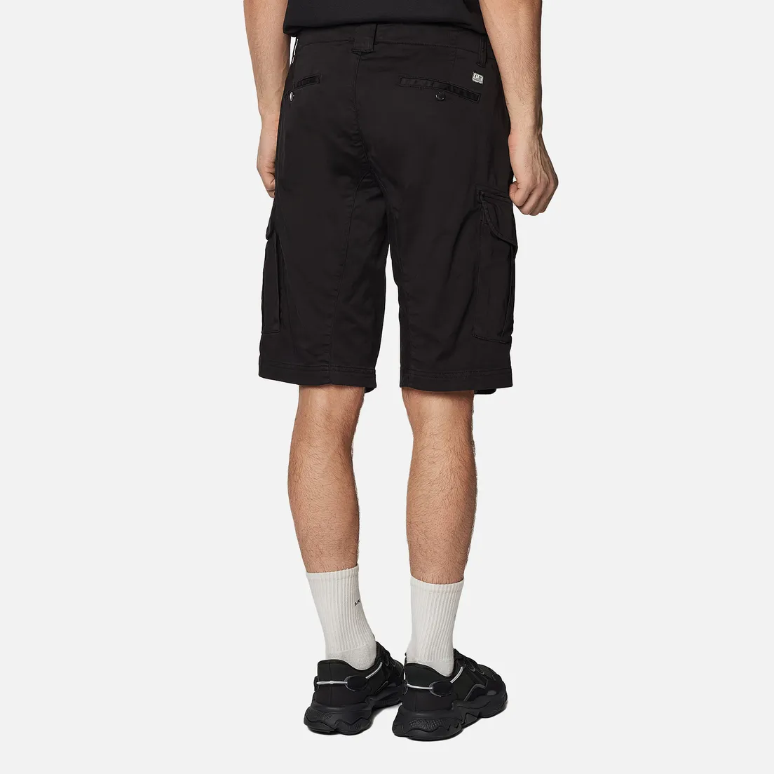 C.P. Company Мужские шорты Garment Dyed Stretch Sateen Cargo