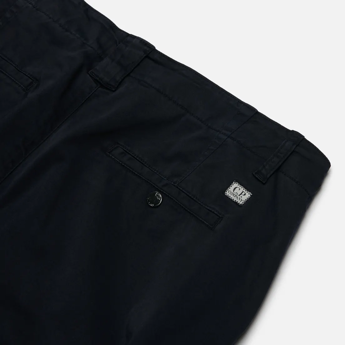 C.P. Company Мужские шорты Garment Dyed Stretch Sateen Cargo
