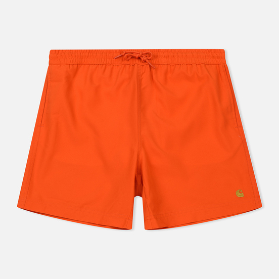 Мужские шорты Carhartt WIP Chase Swim 3.7 Oz Pepper/Gold