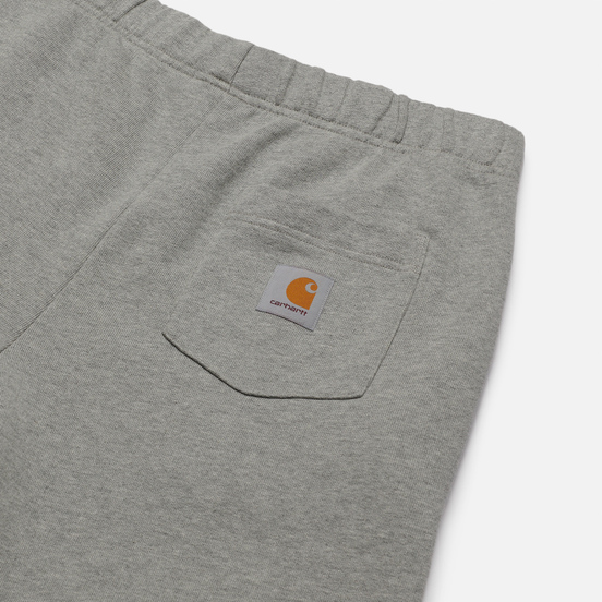 Мужские шорты Carhartt WIP Pocket Sweat 13.3 Oz Grey Heather