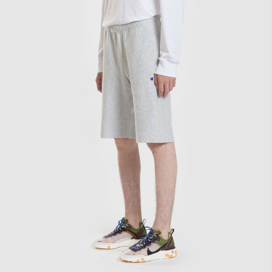 Мужские шорты Champion Reverse Weave Bermuda Brushed Fleece Light Grey