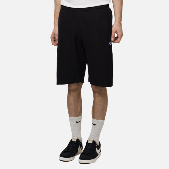 Мужские шорты Champion Reverse Weave Long Bermuda Brushed Fleece Black