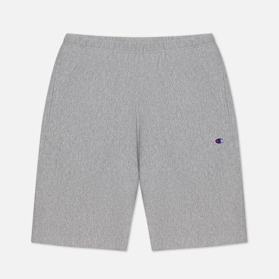 Мужские шорты Champion Reverse Weave Long Bermuda Brushed Fleece Light Grey