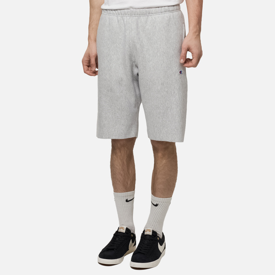 Мужские шорты Champion Reverse Weave Long Bermuda Brushed Fleece Light Grey