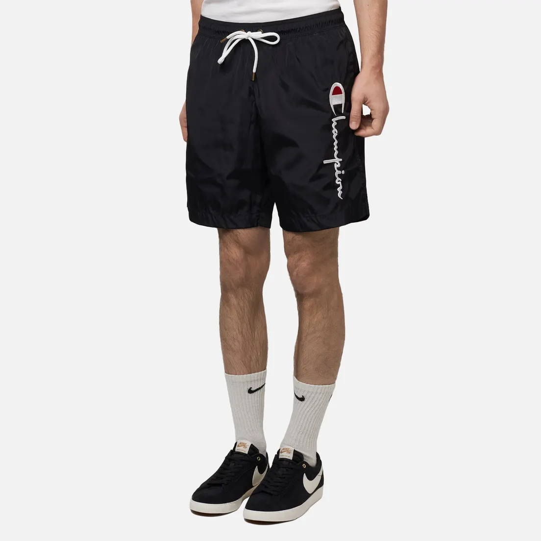 Champion Reverse Weave Мужские шорты Script Logo Basic Bermuda Swim