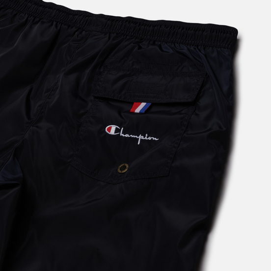 Мужские шорты Champion Reverse Weave Script Logo Basic Bermuda Swim New Navy