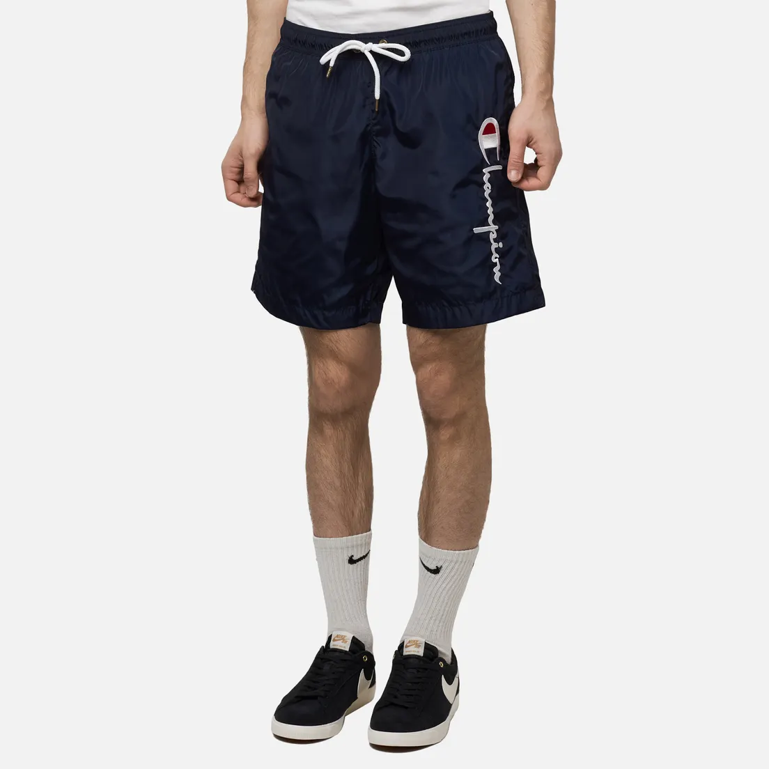 Champion Reverse Weave Мужские шорты Script Logo Basic Bermuda Swim