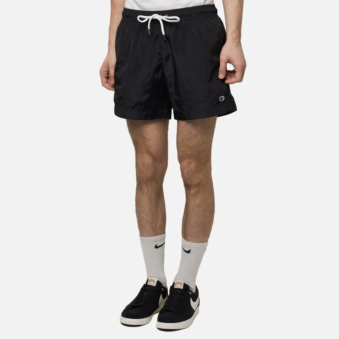 Champion Reverse Weave Мужские шорты Small Logo Basic Swim
