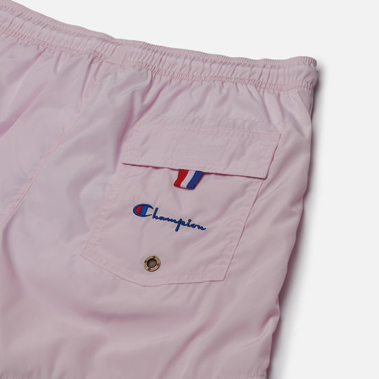 Мужские шорты Champion Reverse Weave Small Logo Basic Swim Pink