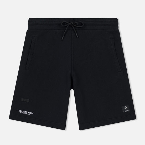 Мужские шорты Marcelo Burlon C.E. Spaceships Black/Multicolor
