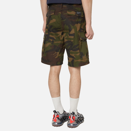 Мужские шорты Peaceful Hooligan Container Ripstop Woodland Camo