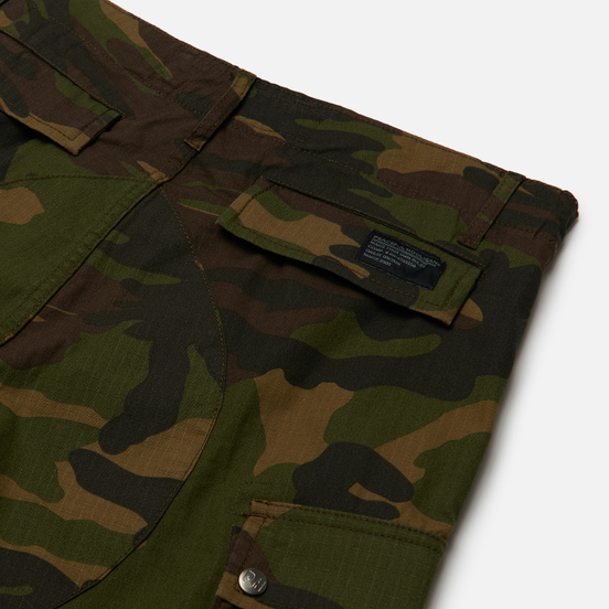 Мужские шорты Peaceful Hooligan Container Ripstop Woodland Camo