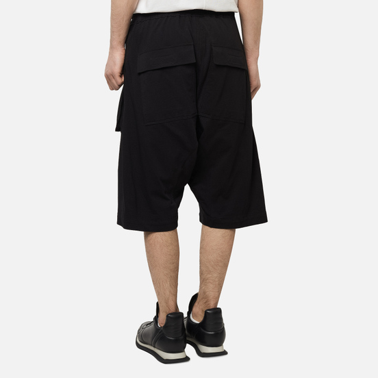 Мужские шорты Rick Owens DRKSHDW Tecuatl Cargo Drawstring Pods Black