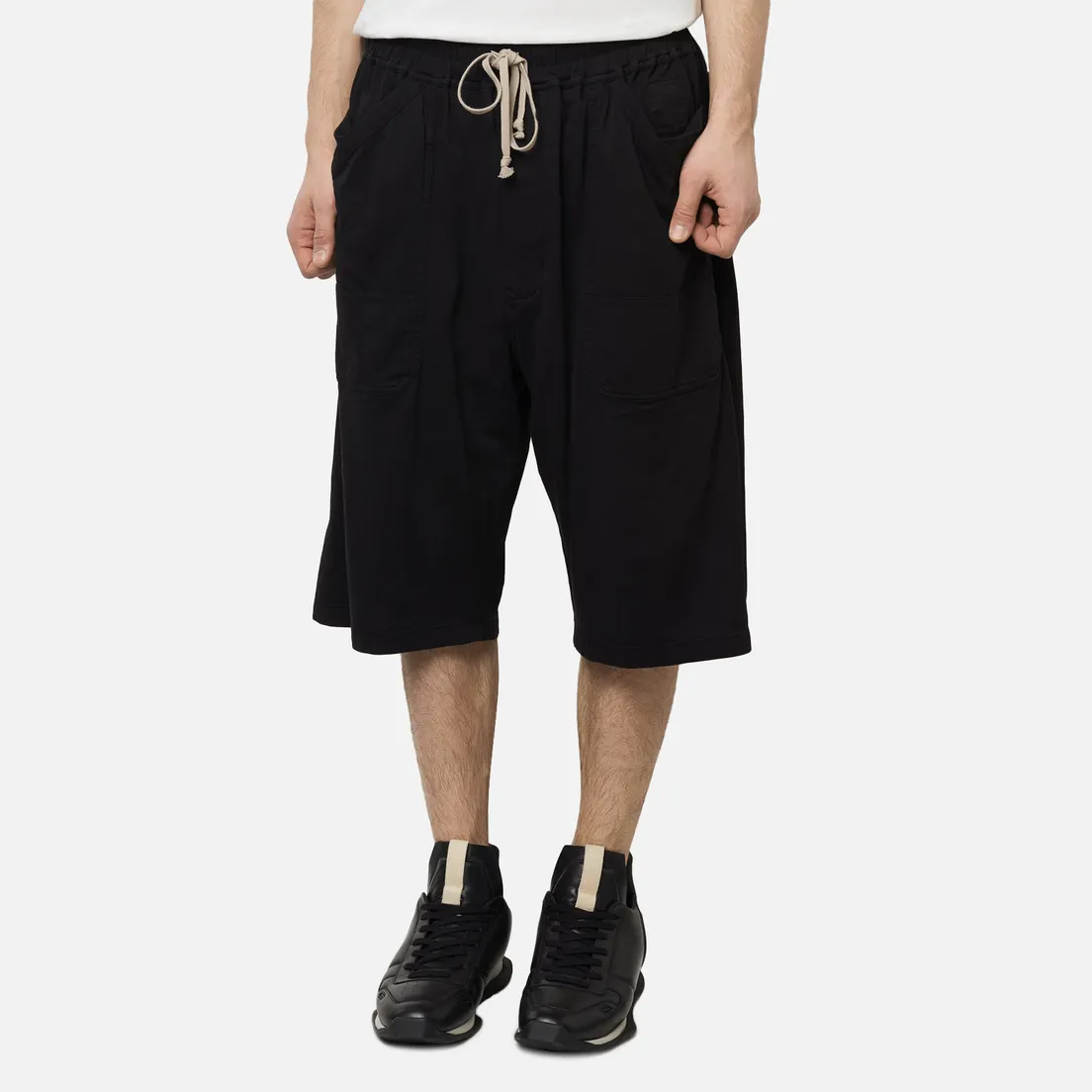 Rick Owens DRKSHDW Мужские шорты Tecuatl MT Drawstring