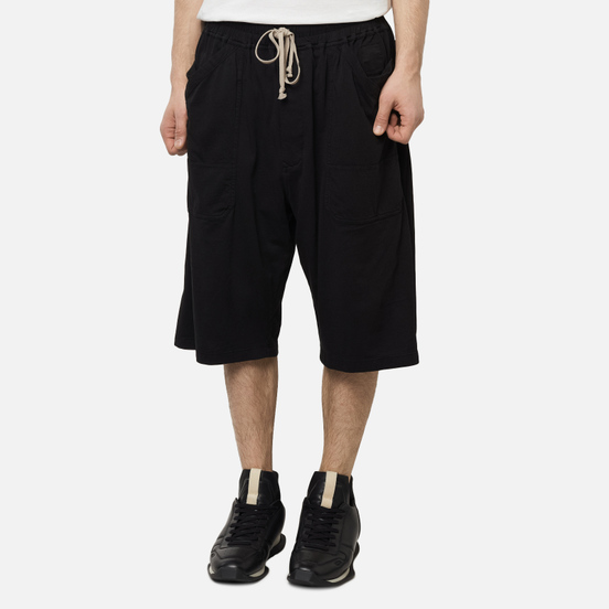 Мужские шорты Rick Owens DRKSHDW Tecuatl MT Drawstring Black